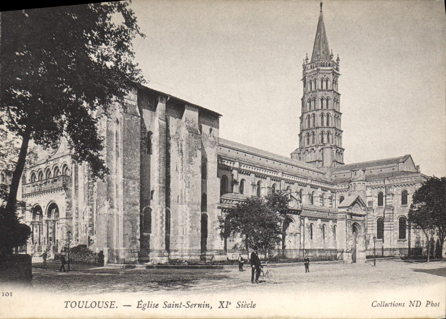 CPA Toulouse Eglise Saint Sernin 