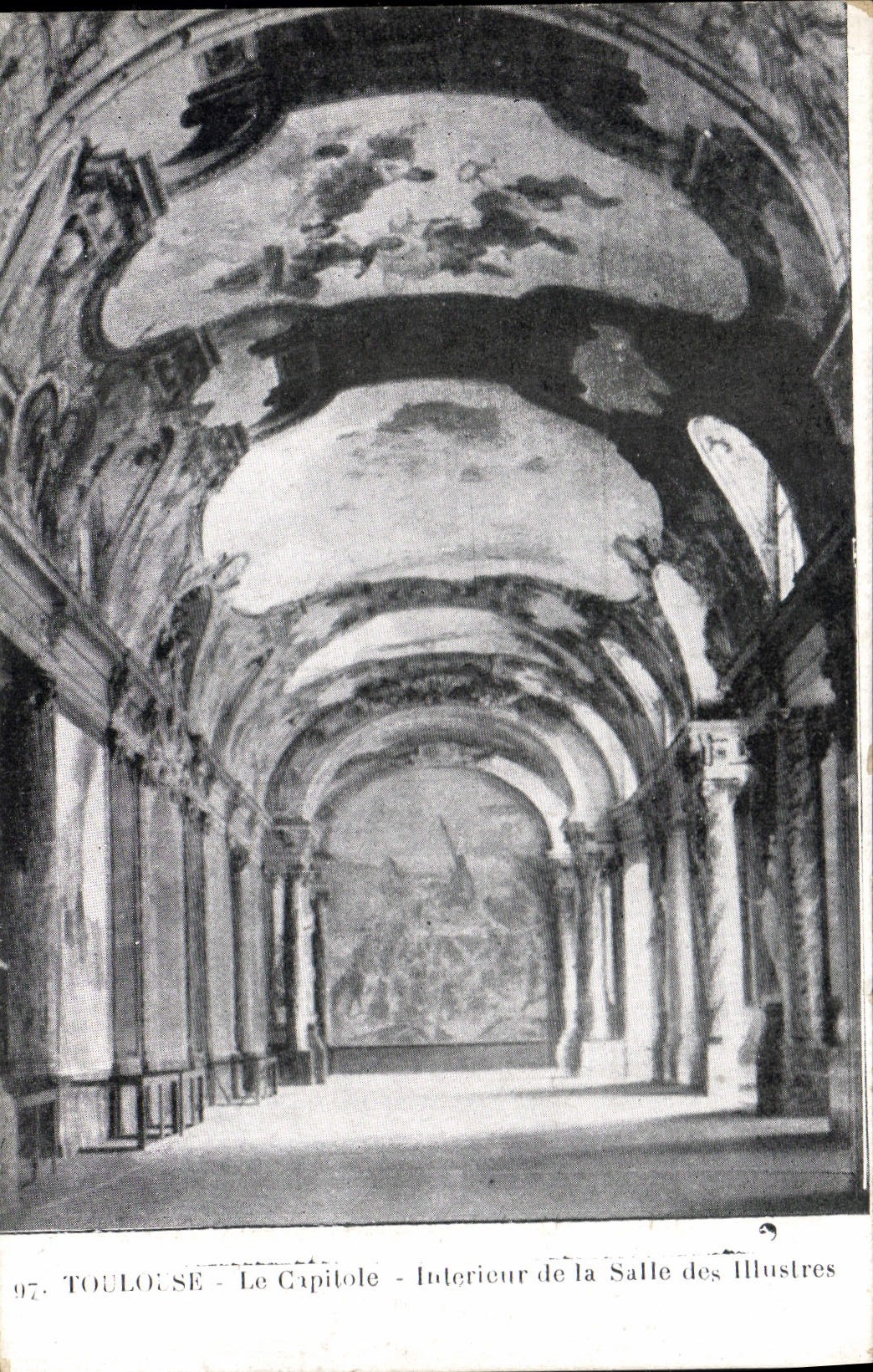 CPA Toulouse Le Capitole Interieur de la Salle des Illustres 