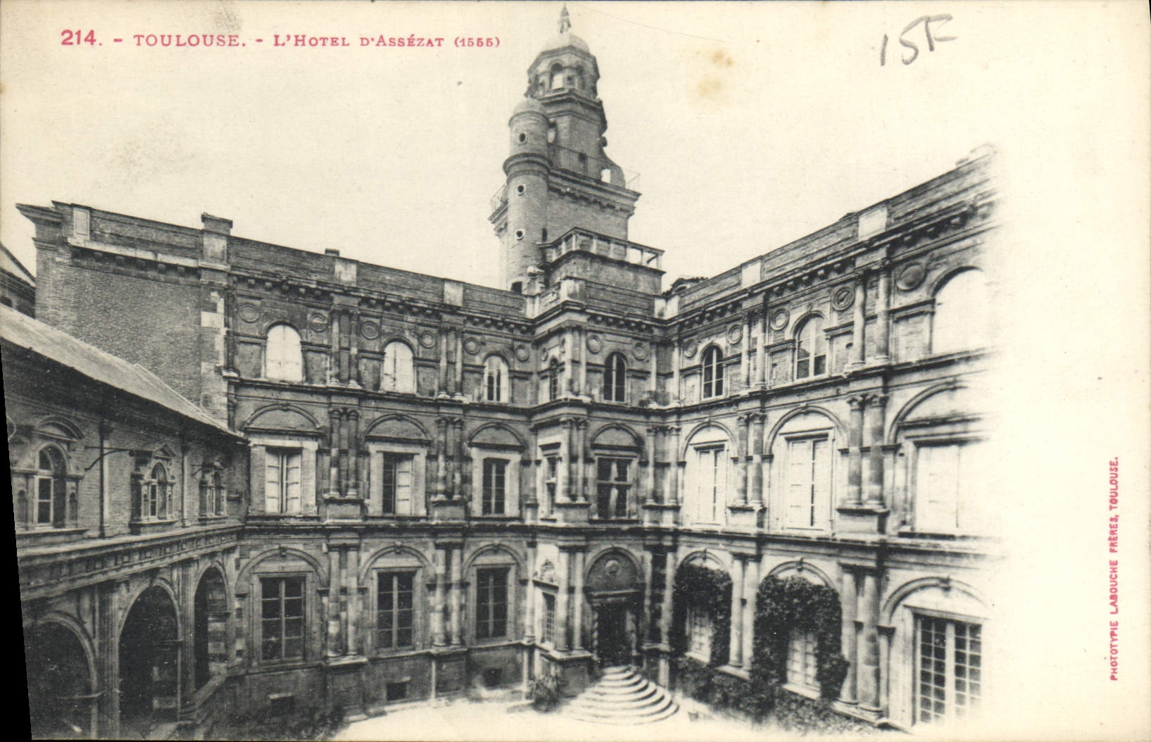 CPA Toulouse l'Hotel D'Azzisat 