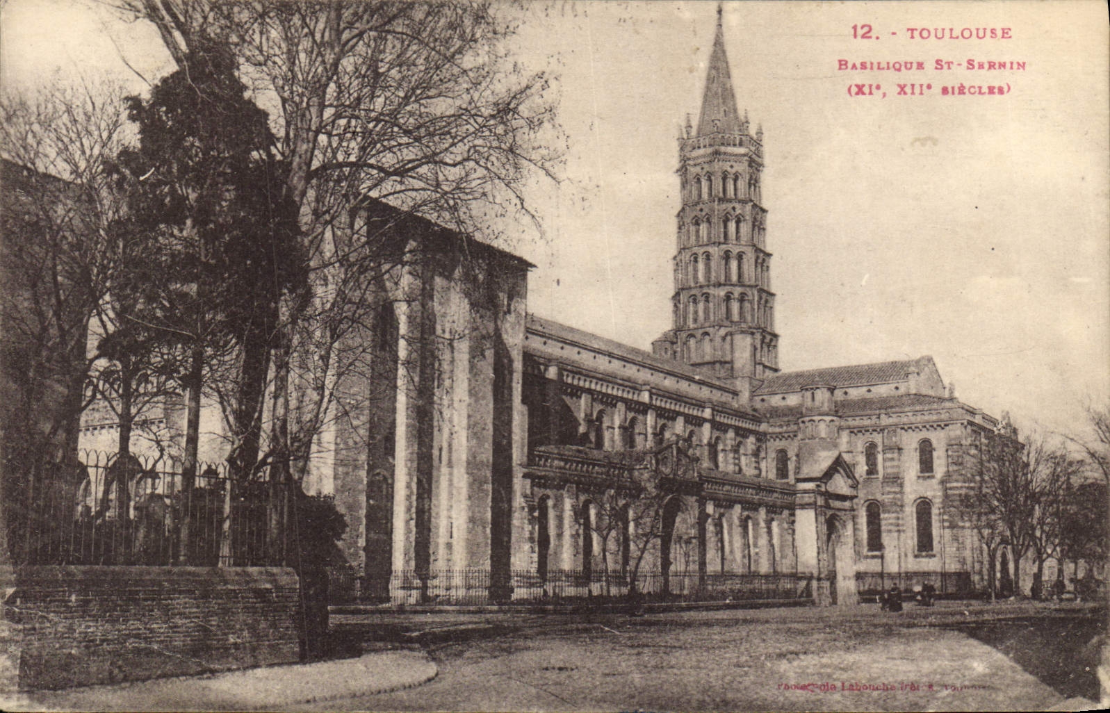 CPA Toulouse Basilique St Sernin 