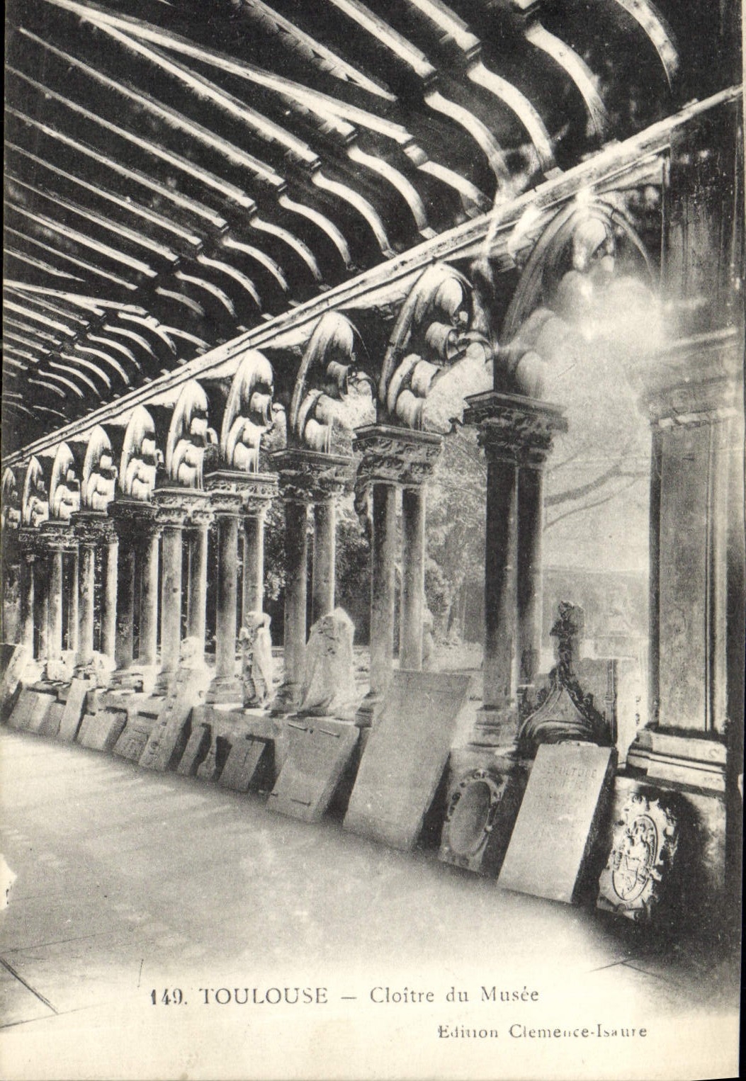 CPA Toulouse Cloitre de Musee 