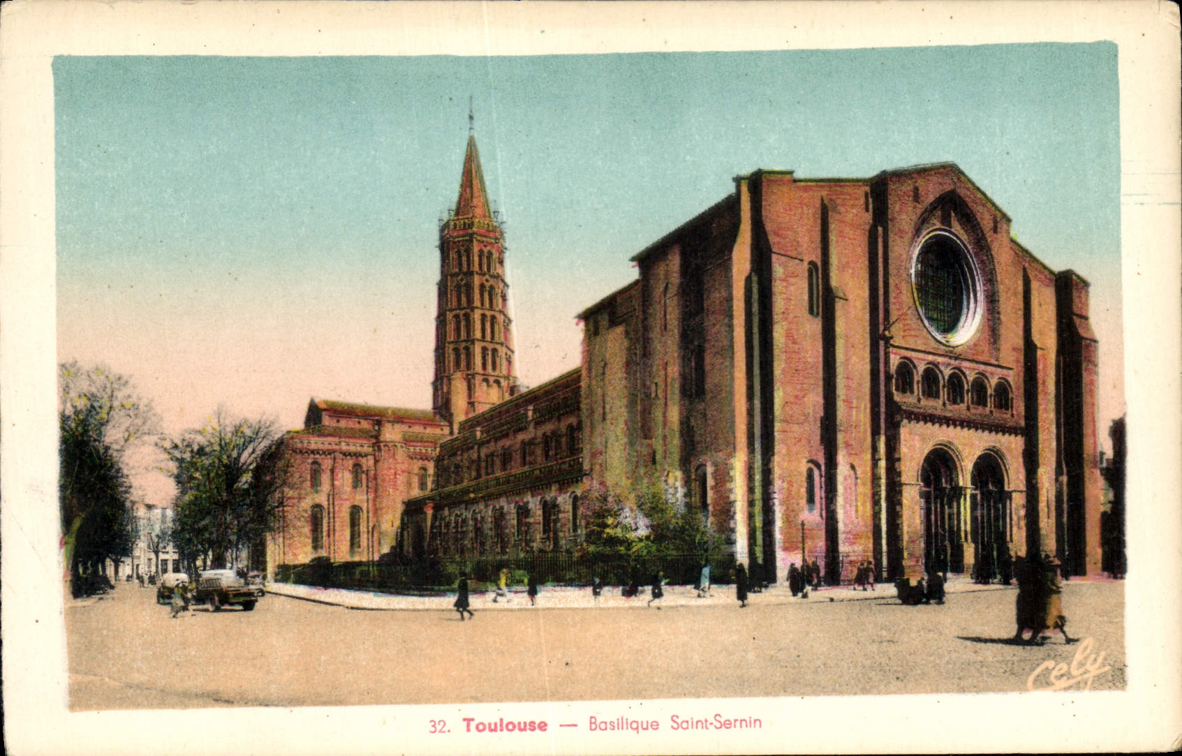 CPA Toulouse Basilique Saint Sernin 