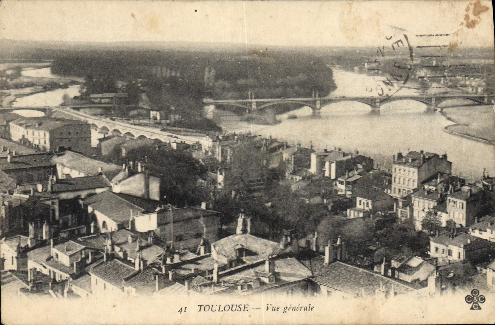 CPA Toulouse Vue generale 