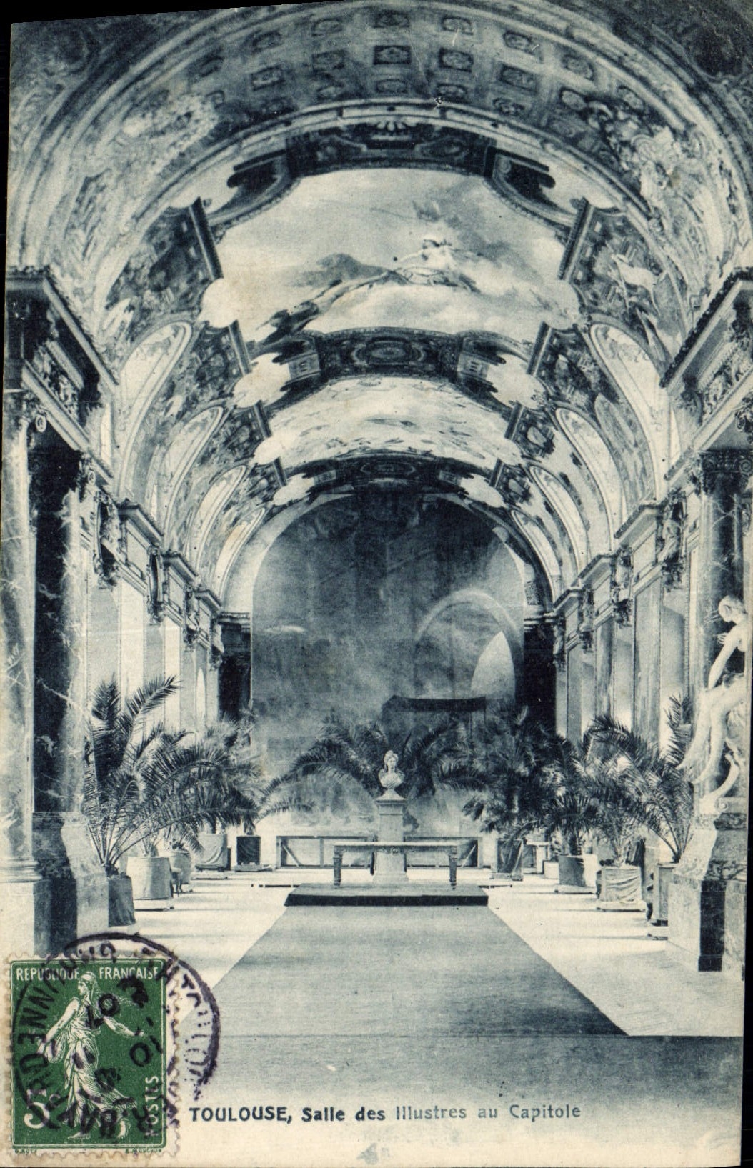 CPA Toulouse Salles des Illustres au Capitole 