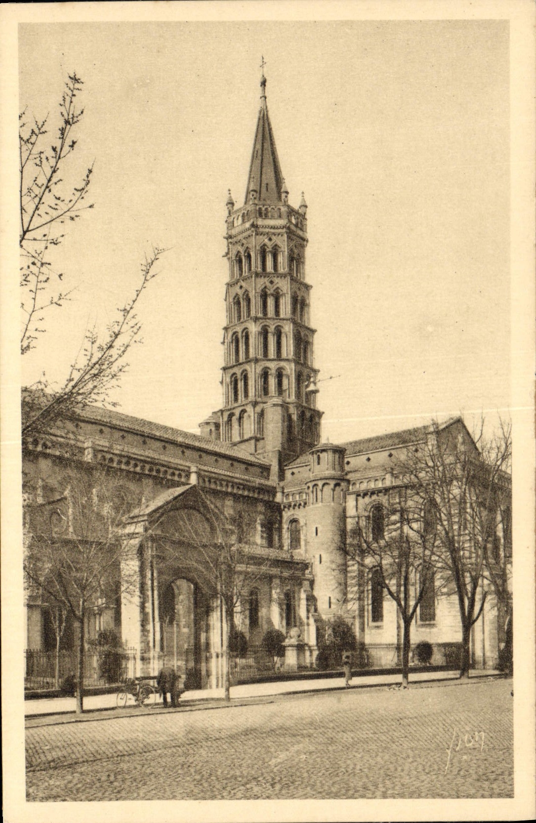 CPA Toulouse Haute Garonne Eglise Saint Sernin 