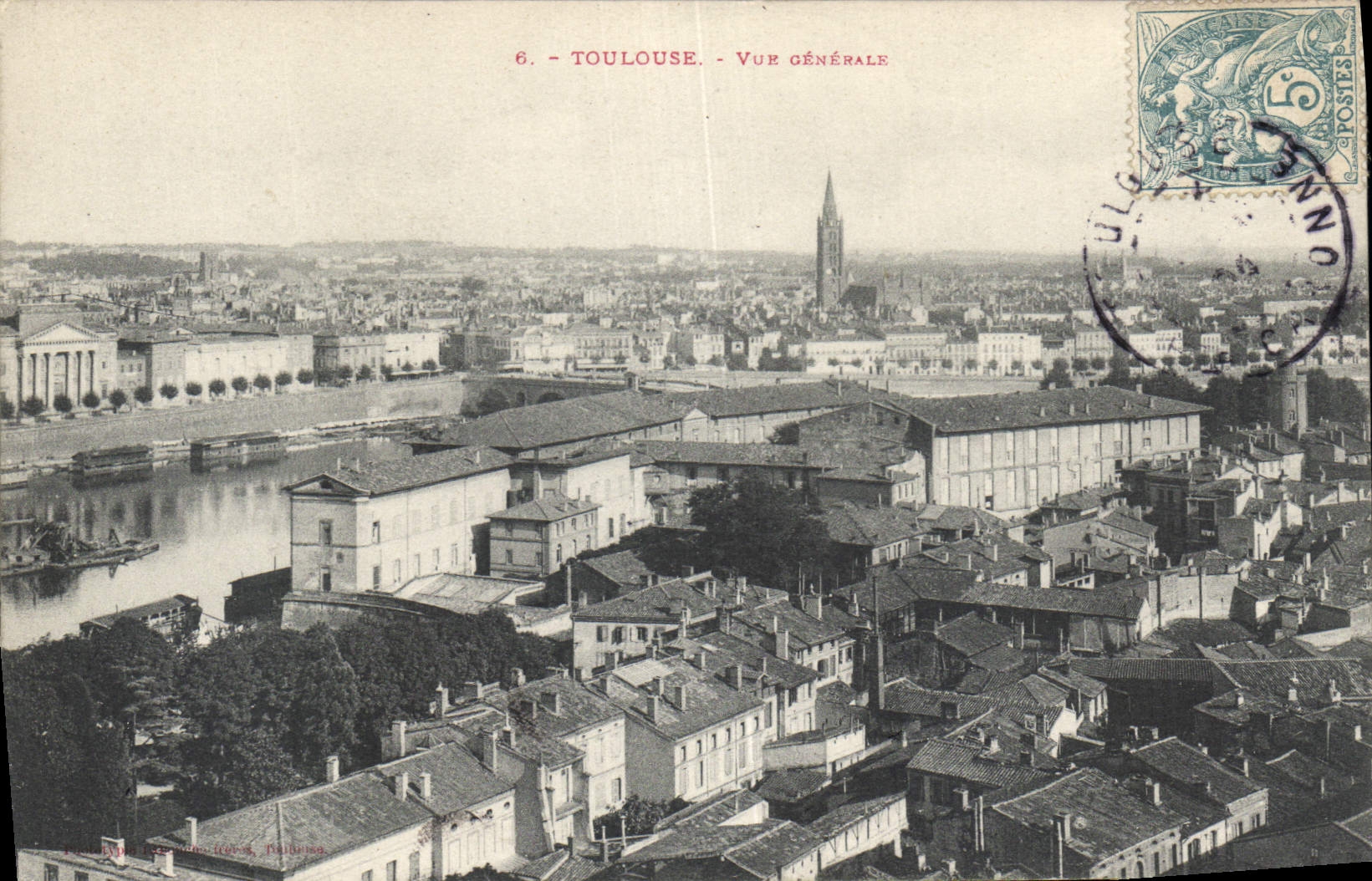 CPA Toulouse Vue generale 