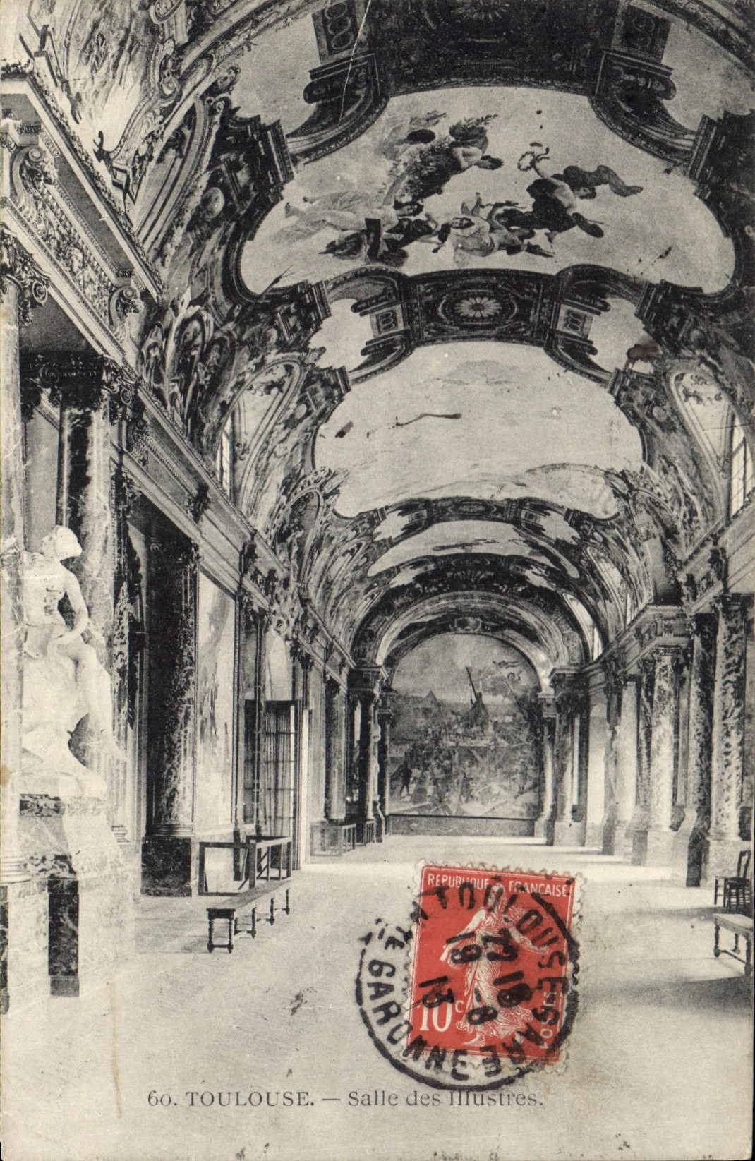 CPA Toulouse Salle des Illustres 