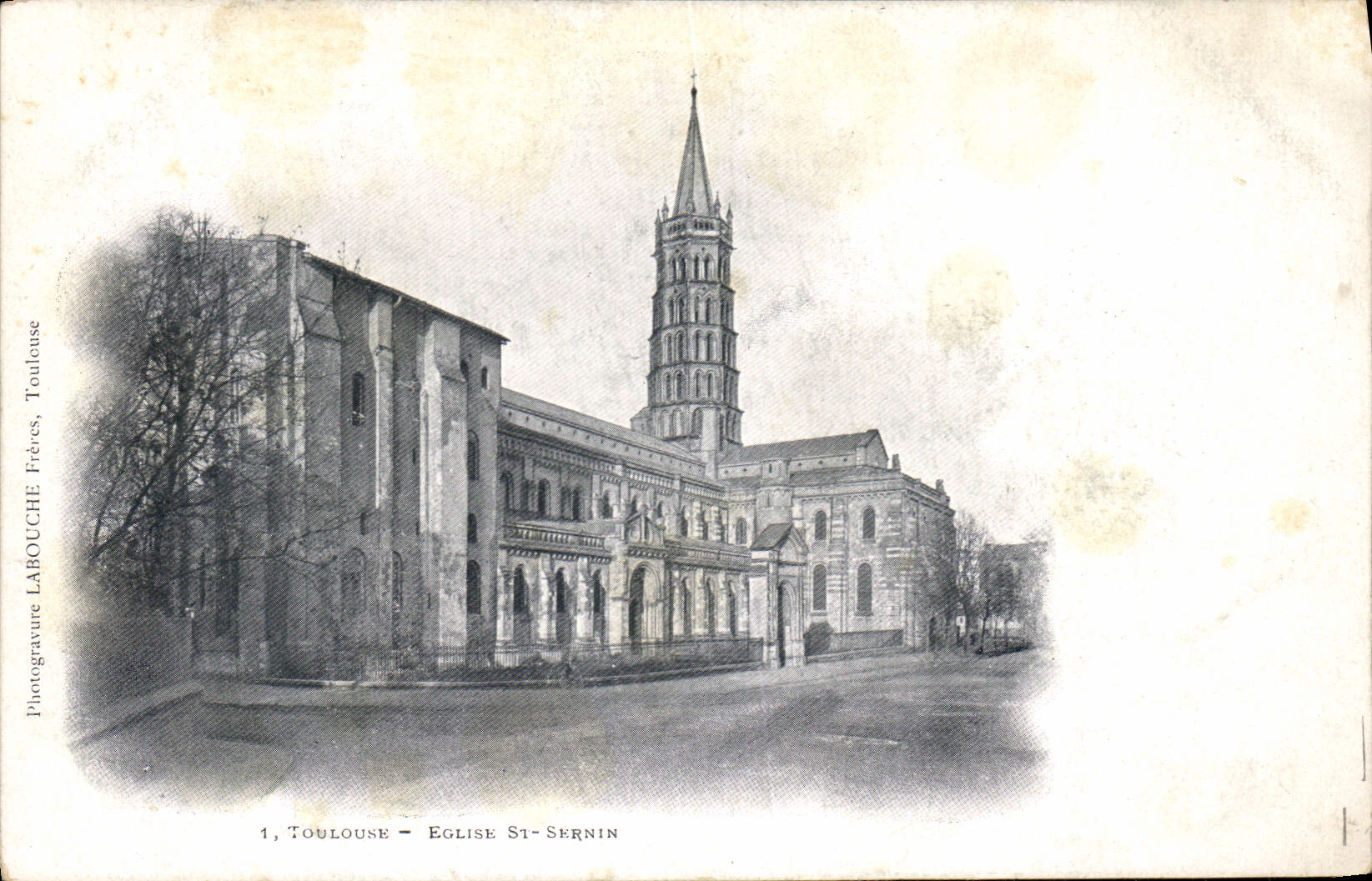 CPA Toulouse Eglise St Sernin 
