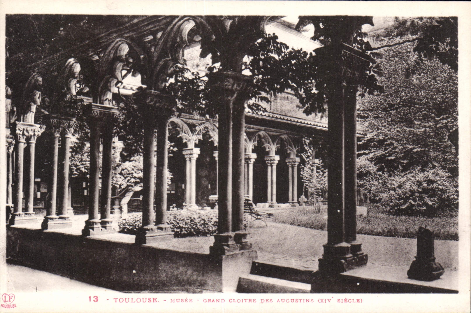 CPA Toulouse Musee Grand Cloitre des Augustins 