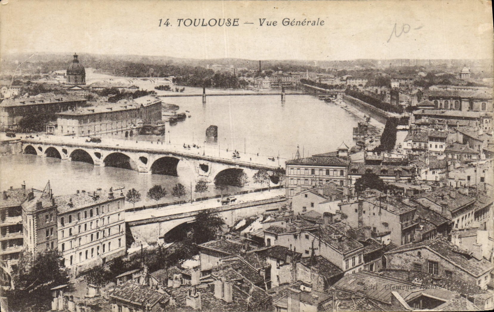 CPA Toulouse vue Generale 