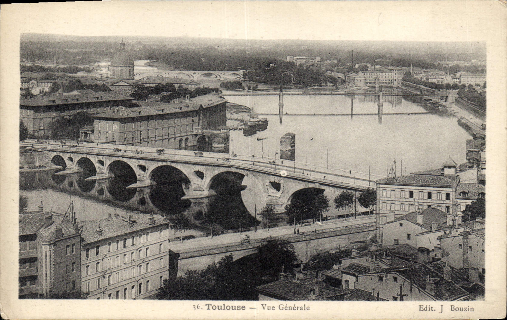 CPA Toulouse Vue Generale 