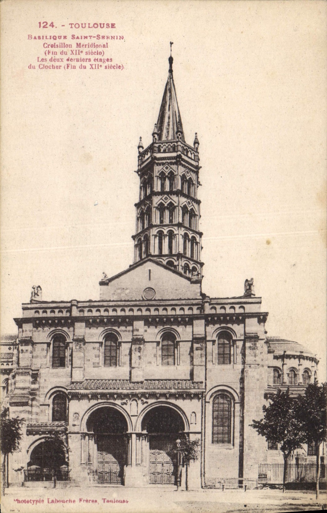 CPA Toulouse Basilique Saint Sernin 