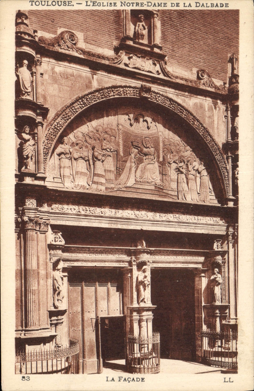 CPA Toulouse L'Eglise notre Dame de la Dalbade 