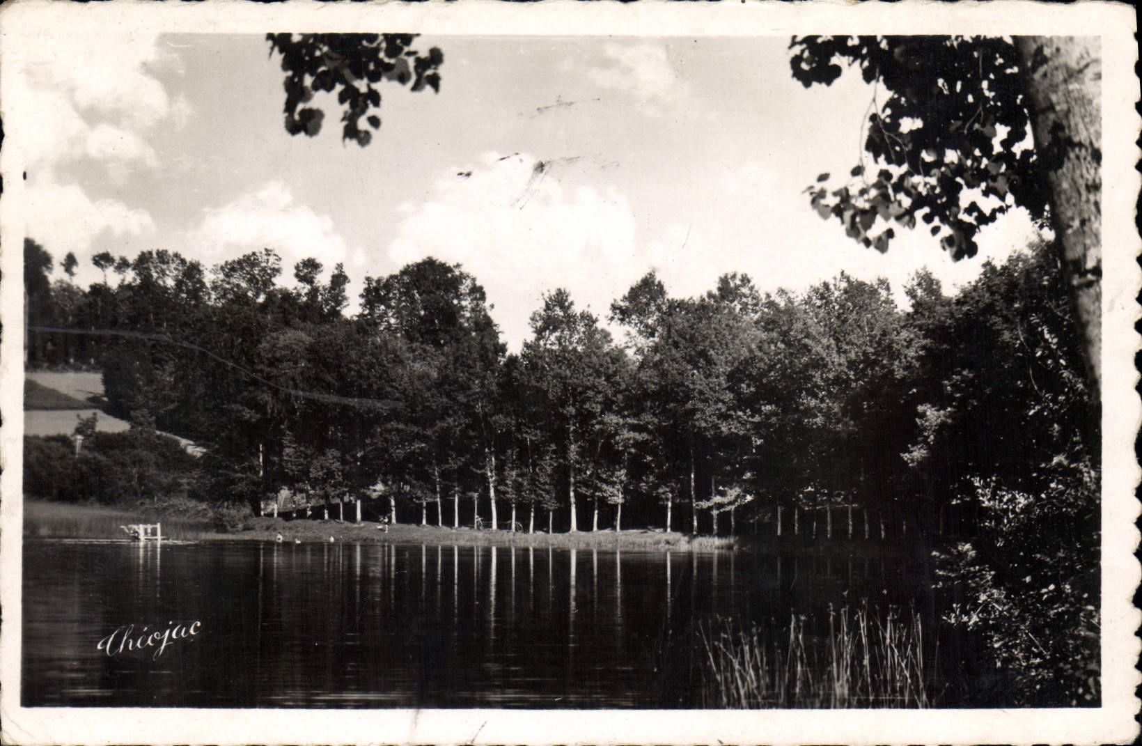 CPA Etang du Bournazel a Seilhac 