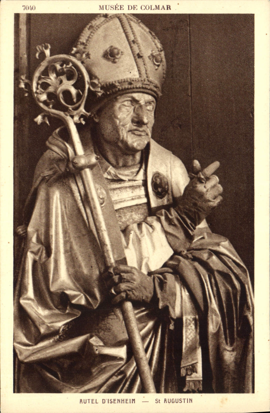 CPA Autel D'Isenheim St Augustin 
