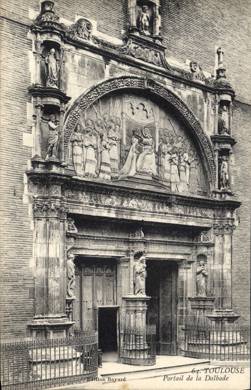 CPA Toulouse Portail de la Dalbade 