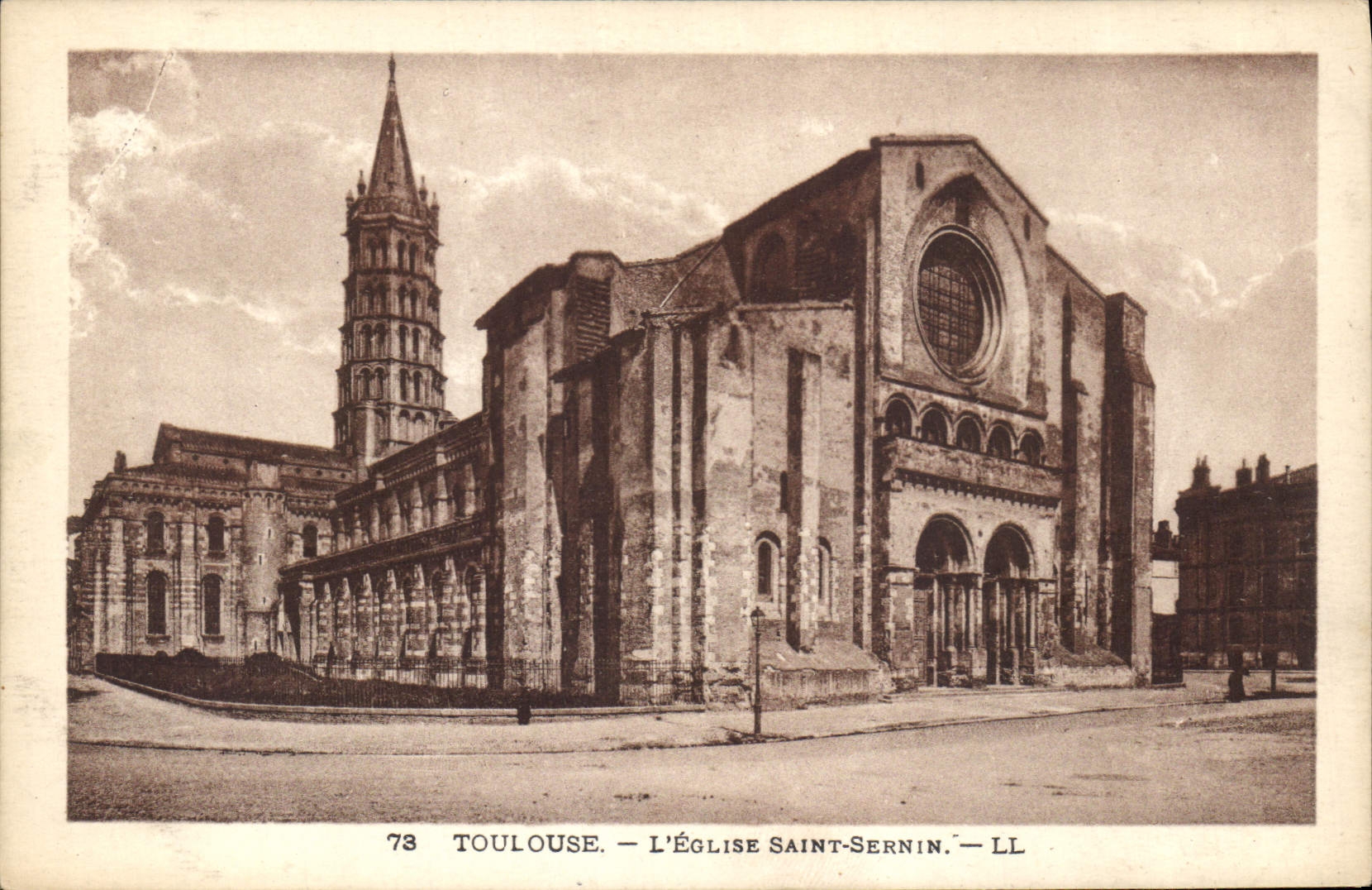CPA Toulouse l'Eglise Saint Sernin 