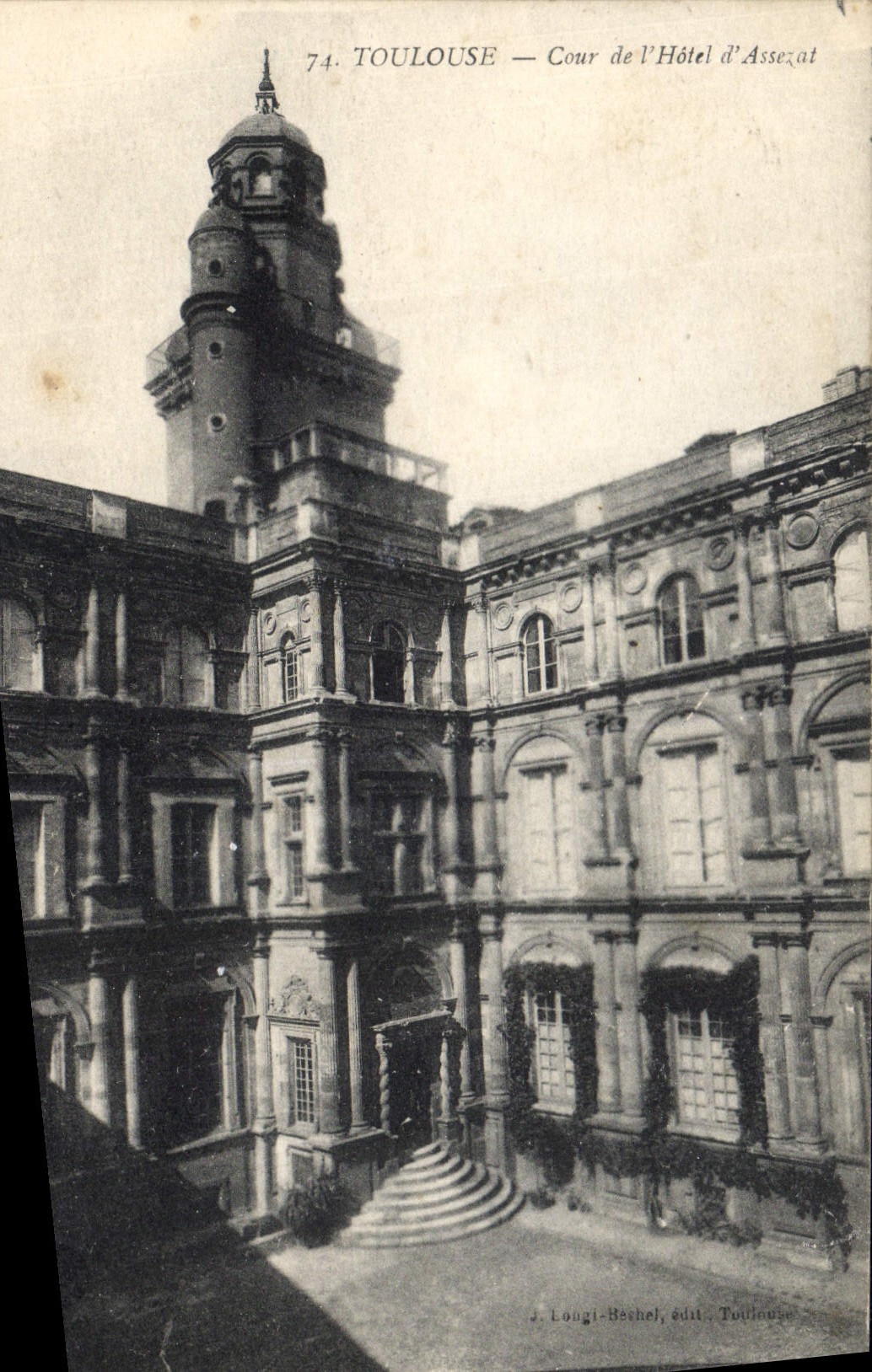 CPA Toulouse Coue de l'Hotel d'Assizat 