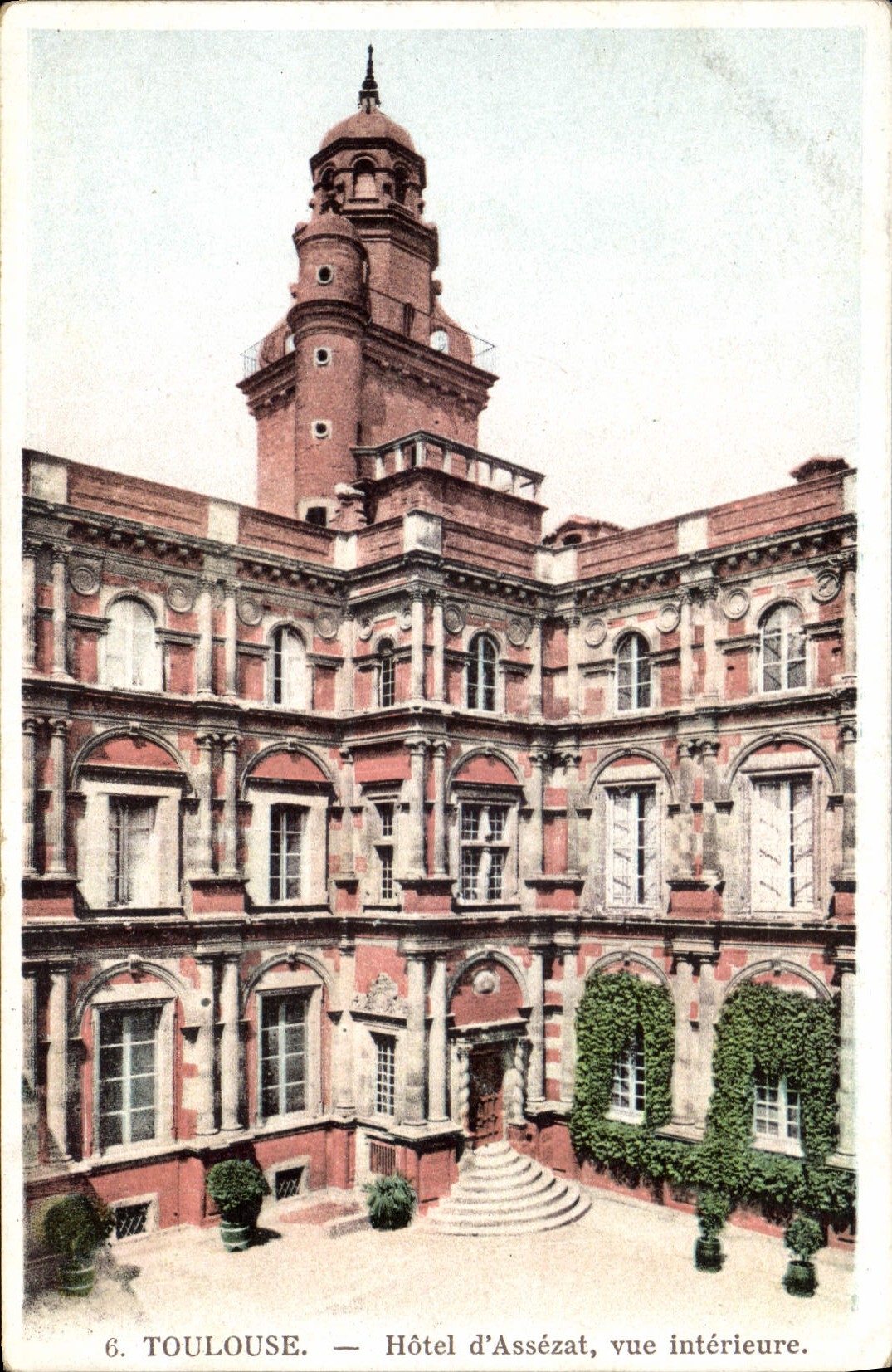 CPA Toulouse Hotel d'Assizat vue interieure 