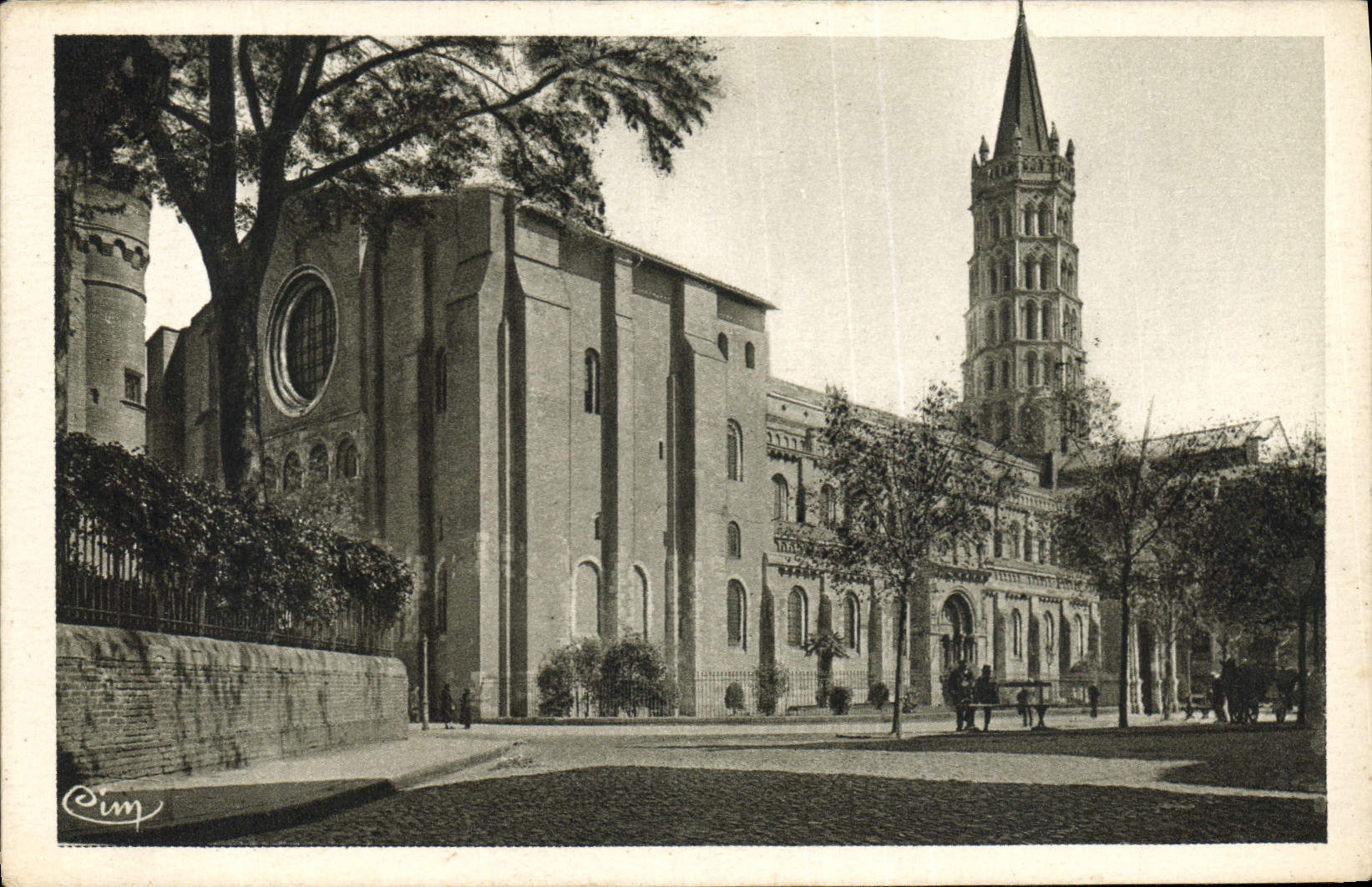 CPA Toulouse Eglise Saint Sernin 