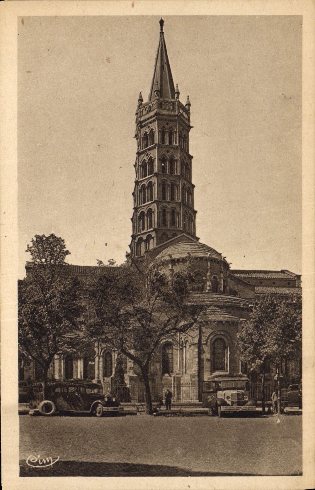 CPA Toulouse L'Eglise Saint Sernin 