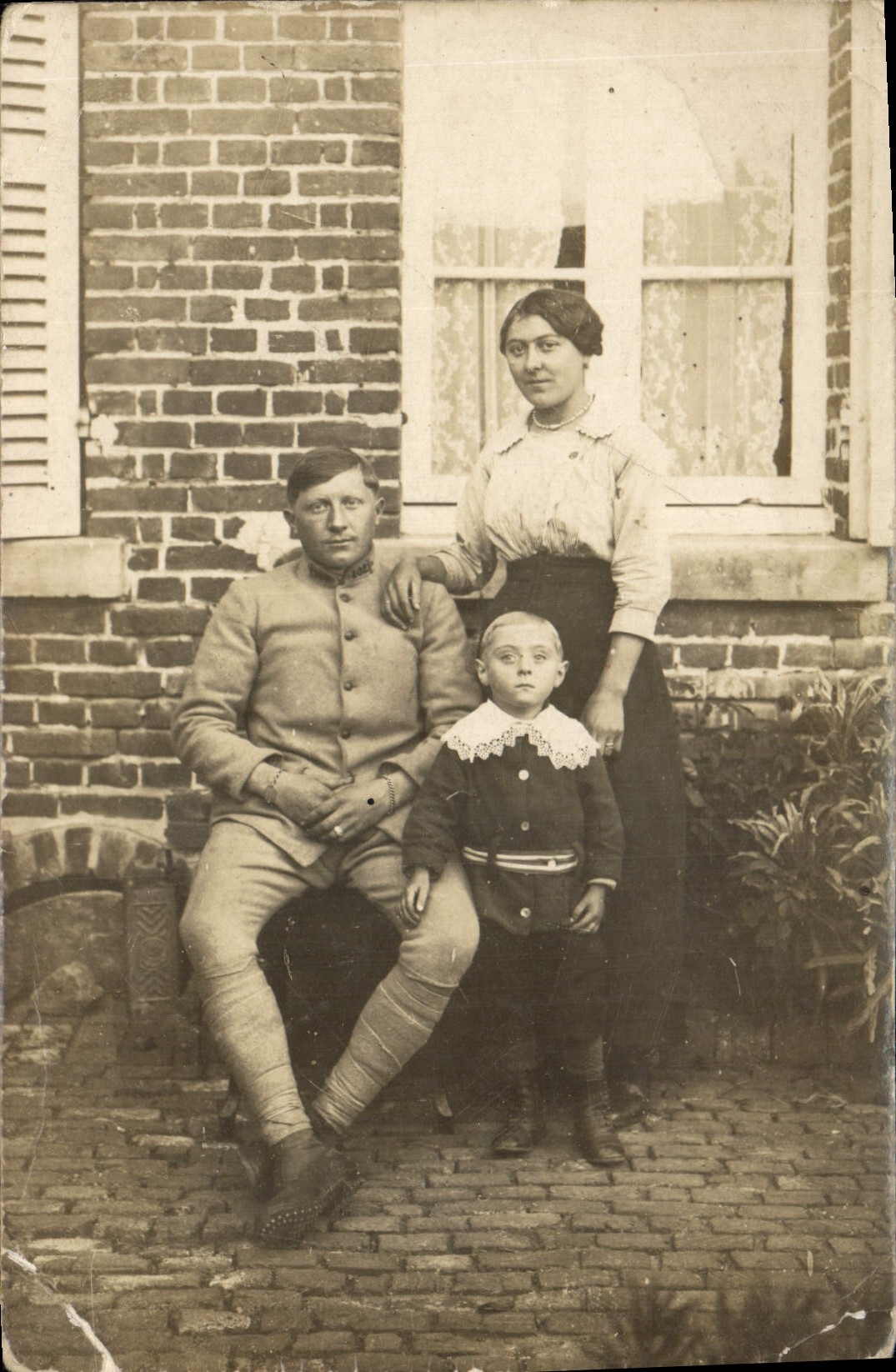 CARTE PHOTO Femme Warluis