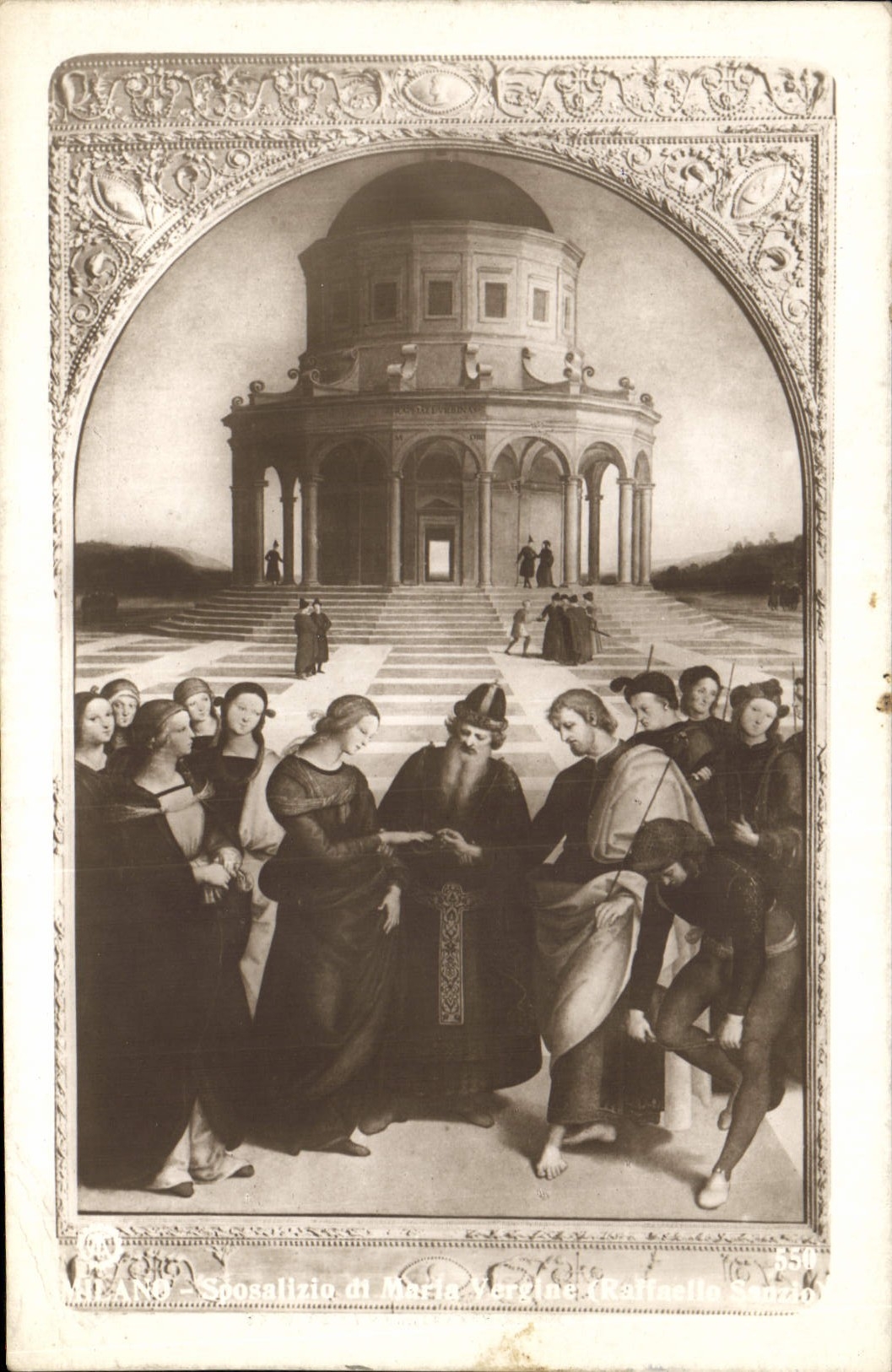 CPA Milano Spozalizio 