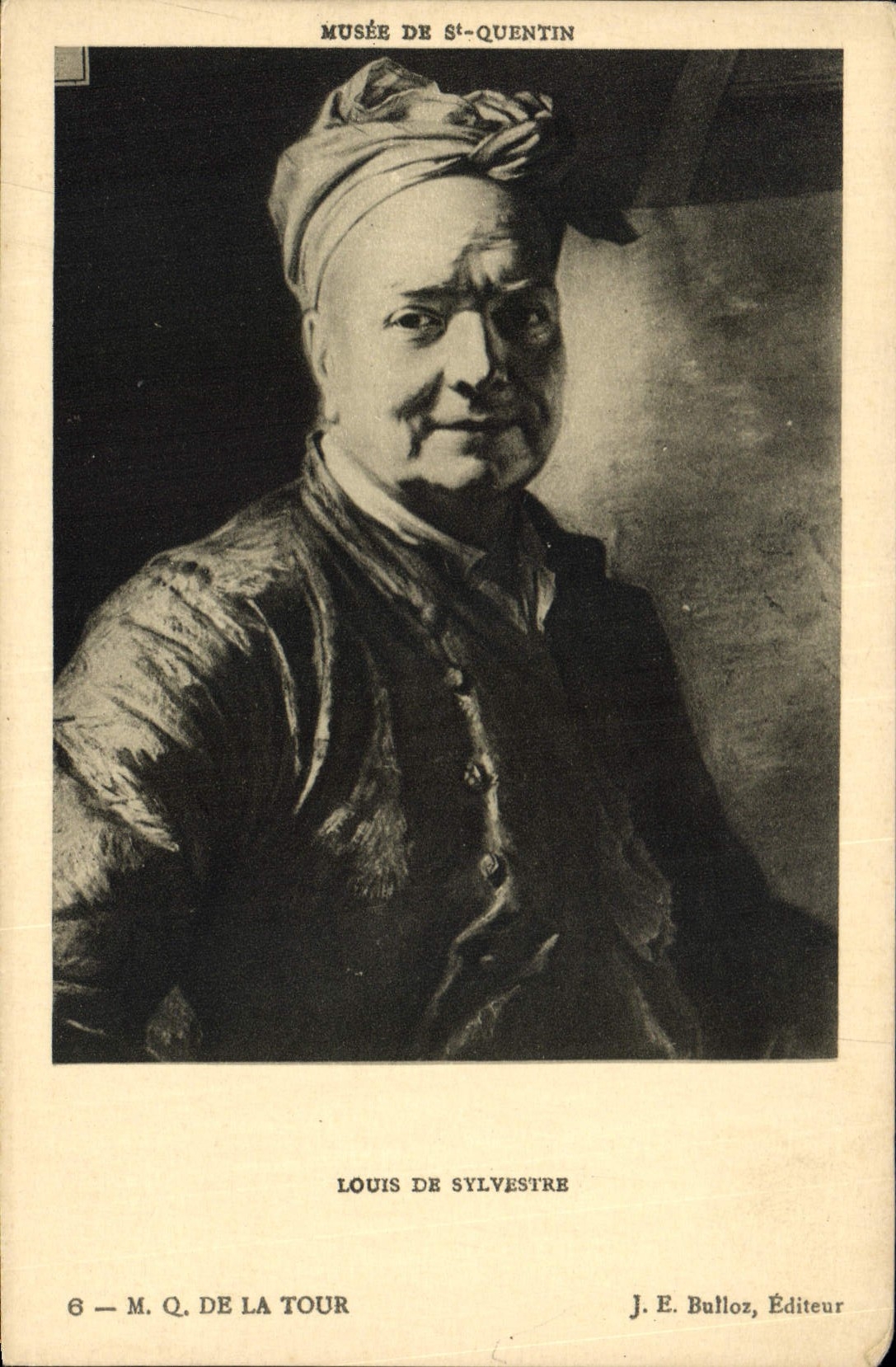 CPA Louis de Sylvestre Musee de St Quentin Q de la Tour