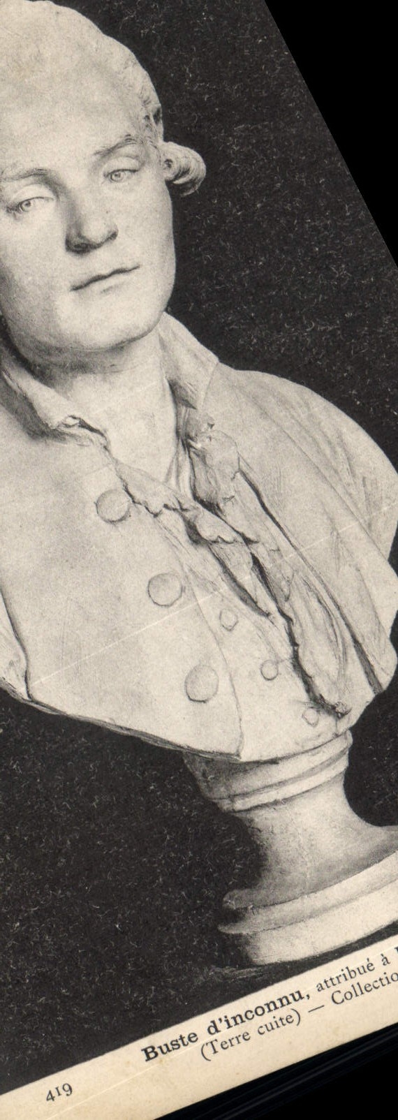CPA Buste d'Inconnu 