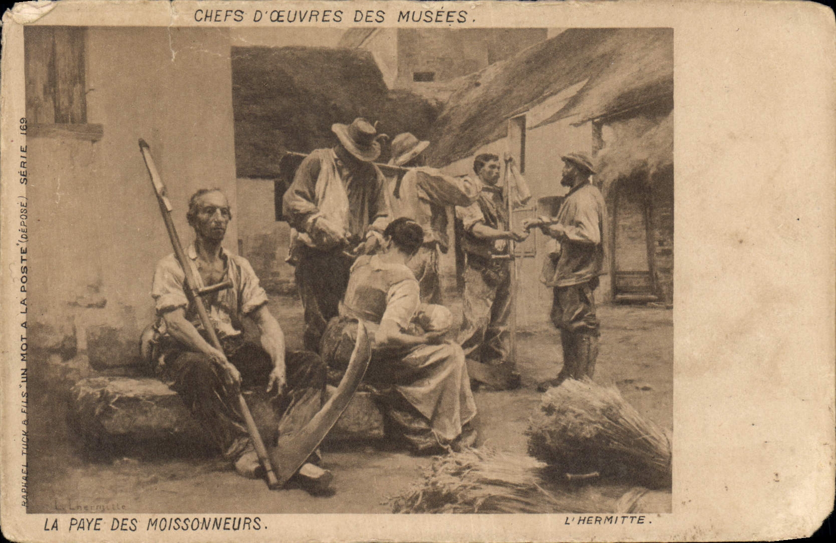 CPA La Paye Des Moissoneurs L'Hermitte