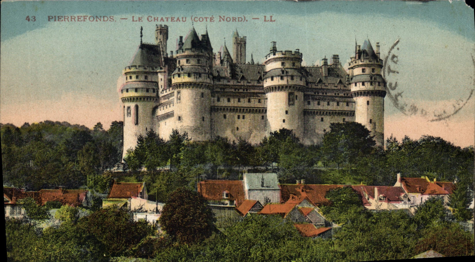 CPA Pierrefonds La Chateau Cote Nord 