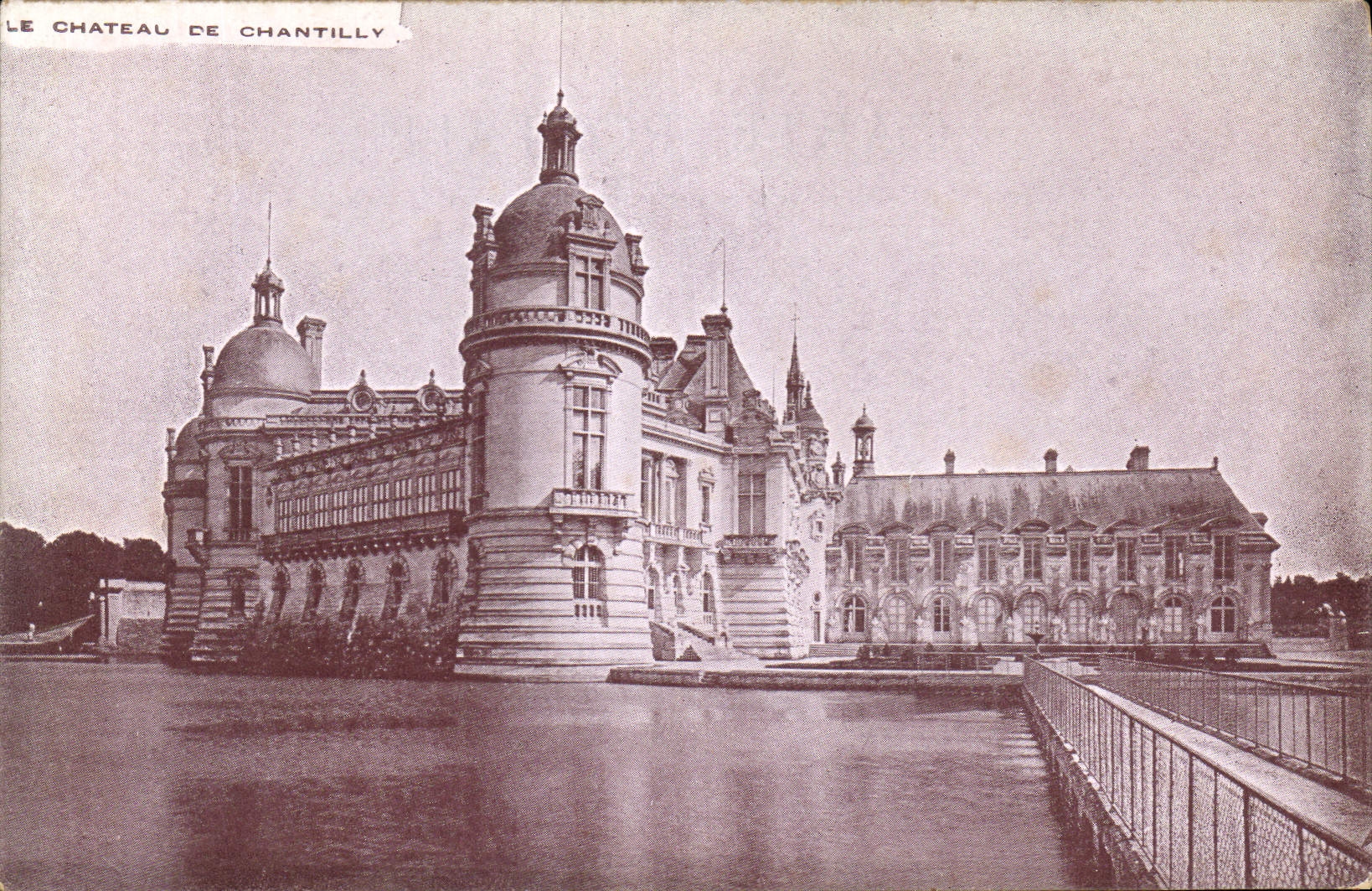 CPA Le Chateau de Chantilly 
