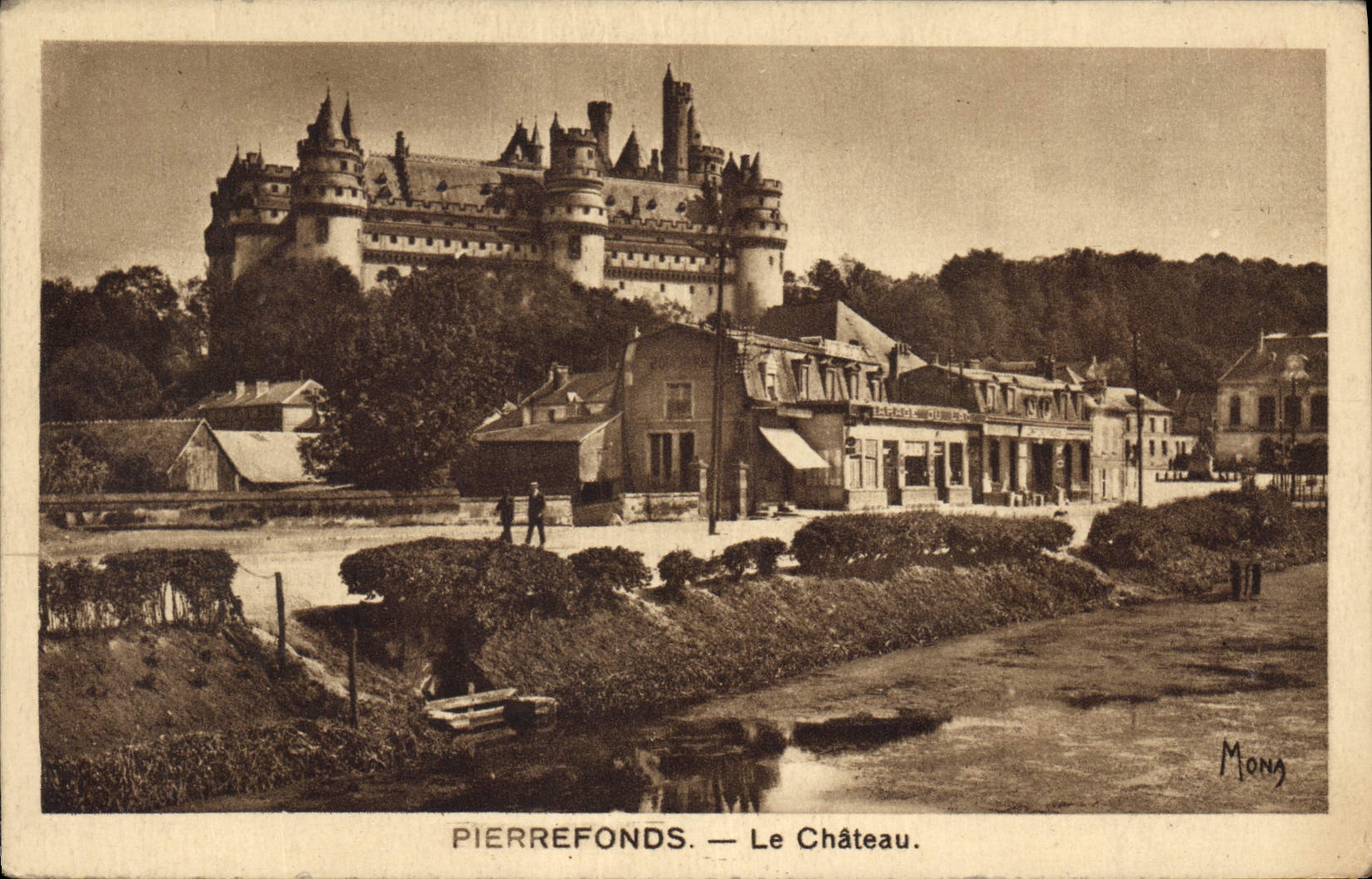 CPA Pierrefonds Le Chateau 