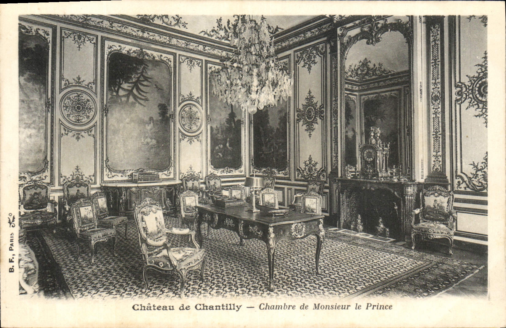 CPA Chateau de Chantilly Chambre de Monsieur le Prince