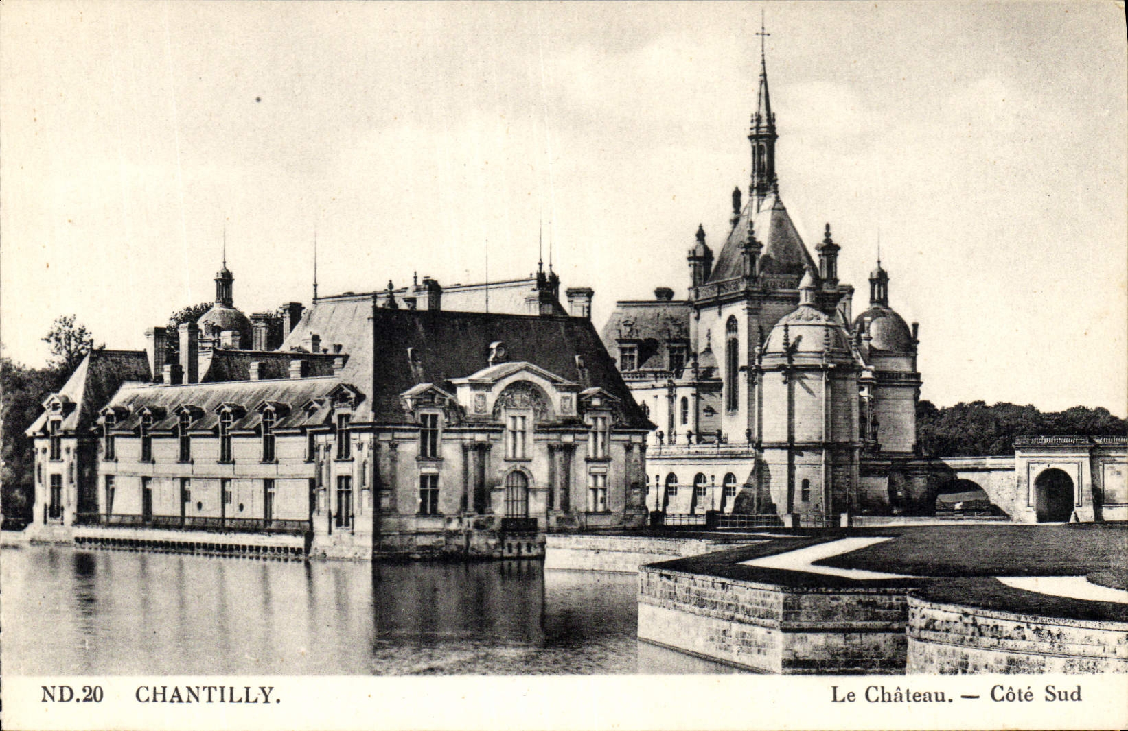 CPA Chantilly Le Chateau Cote Sud 