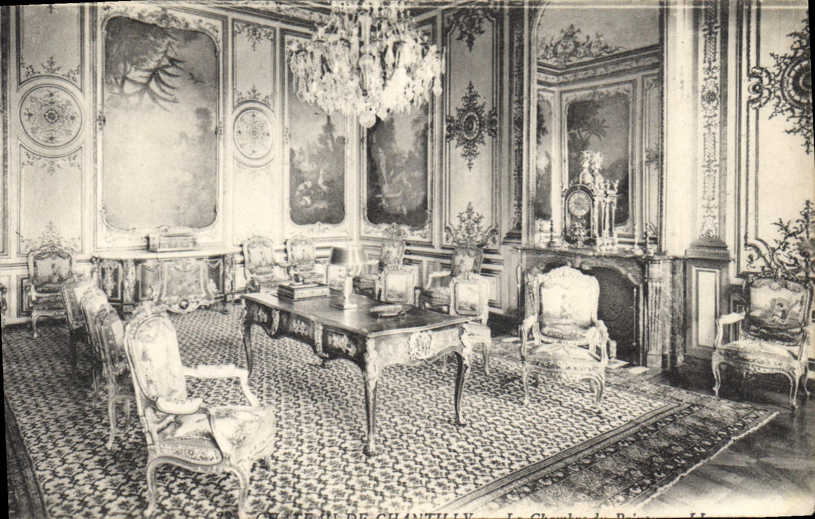 CPA Chateau de Chantilly 