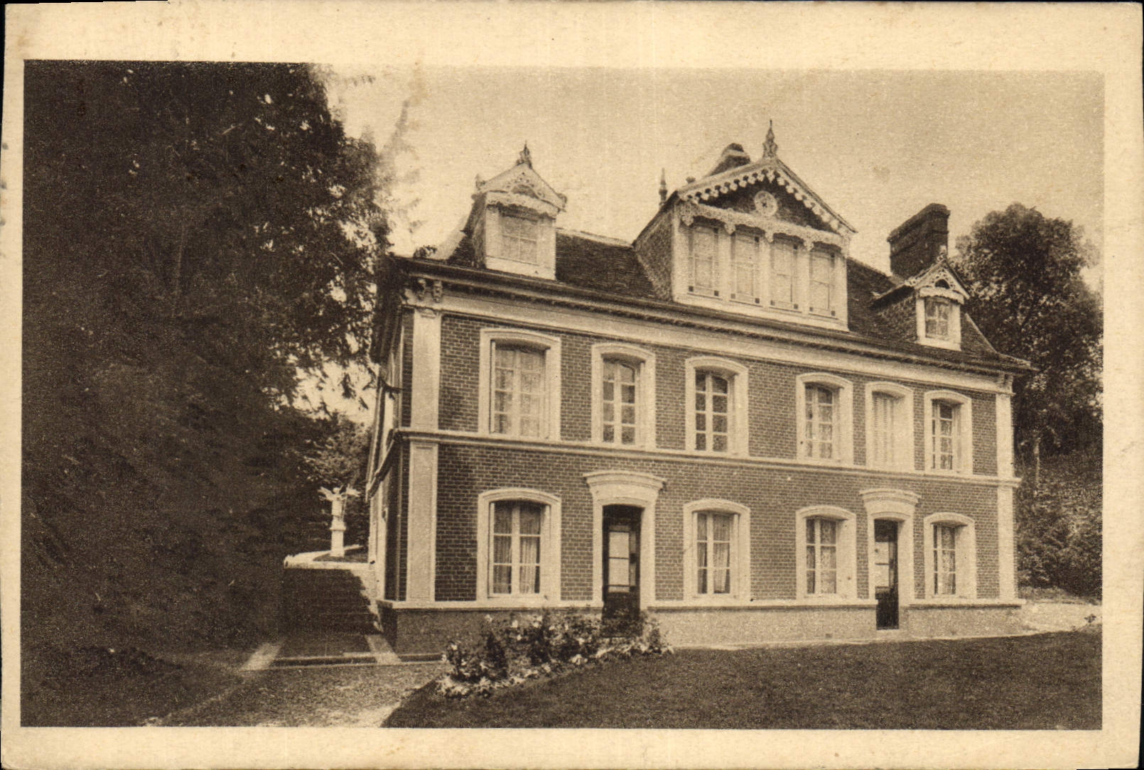 CPA Les Buisonnets Facade d'entree 