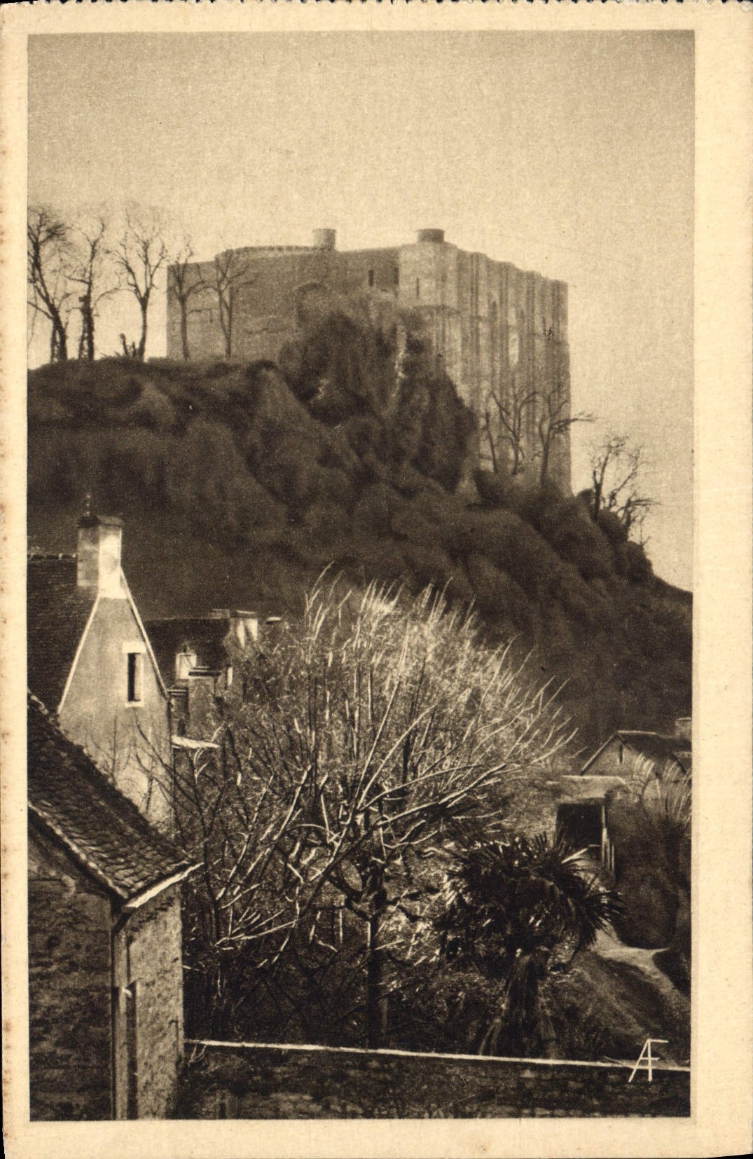 CPA Le Pays Normand Falaise Le chateau