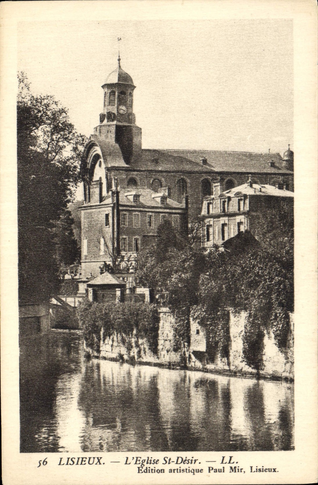 CPA Lisieux L'Eglise St Desir 