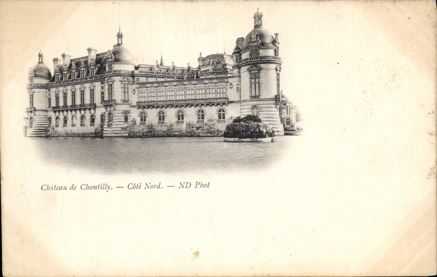 CPA Chateau de Chantilly Cote Nord 