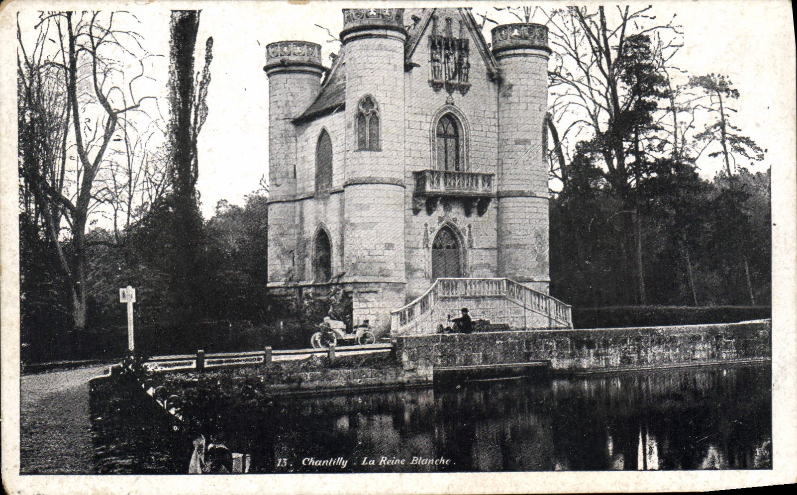 CPA Chantilly La Roise Blanche 