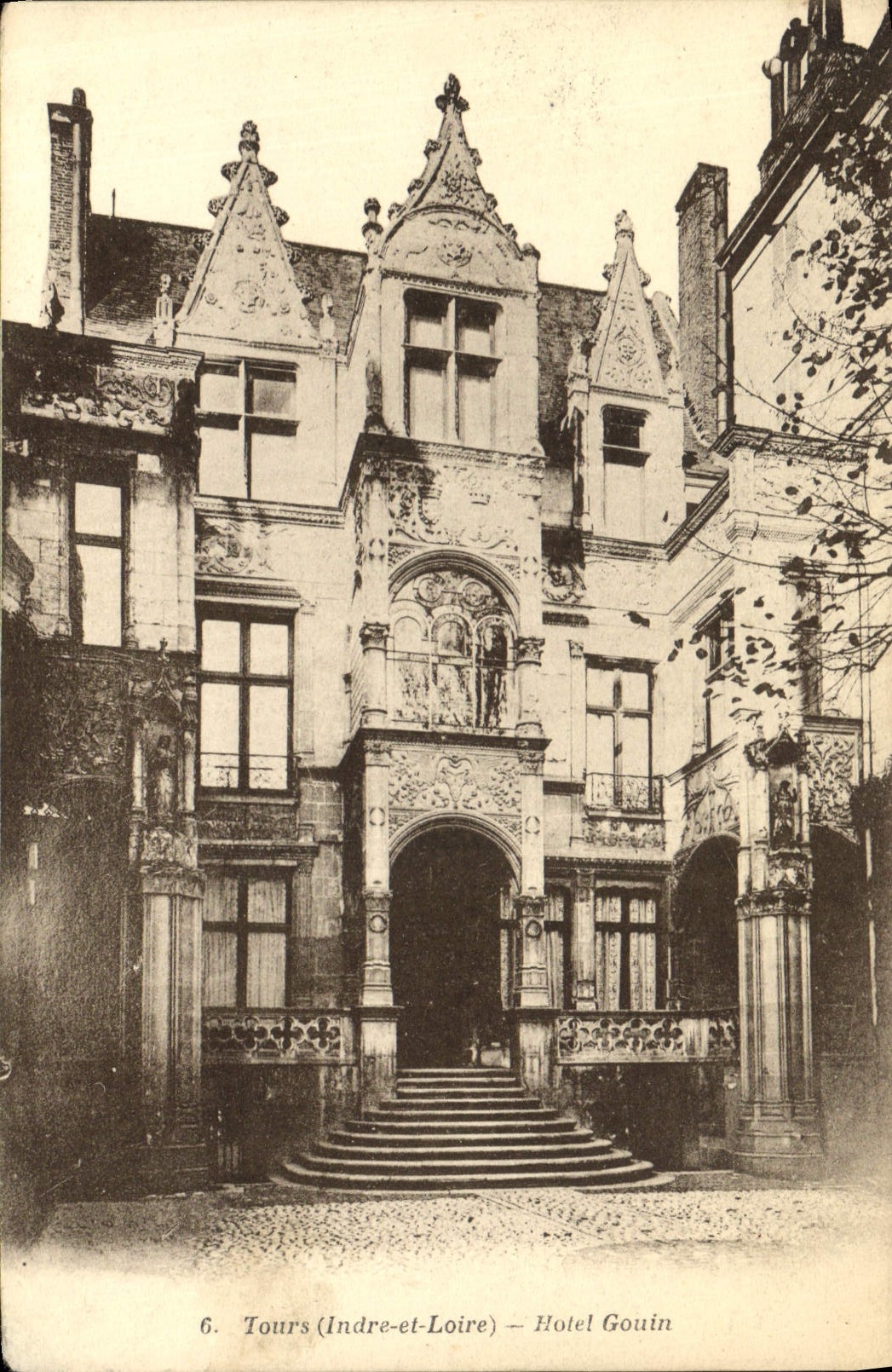 CPA Tours Indre et Loire Hotel Gouin 