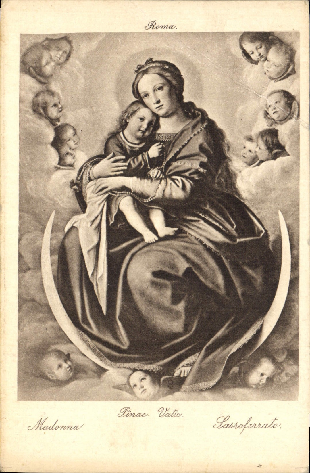 CPA Pinac Valie Madonna Lassferrato 