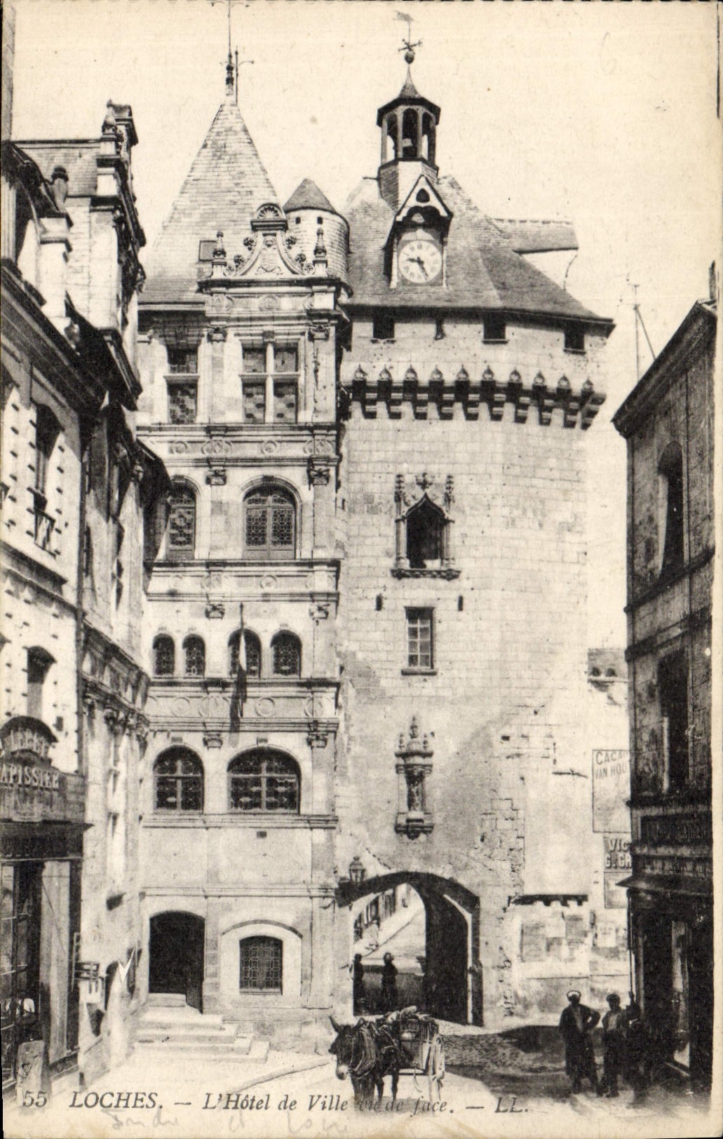 CPA Loches L'Hotel de Ville 