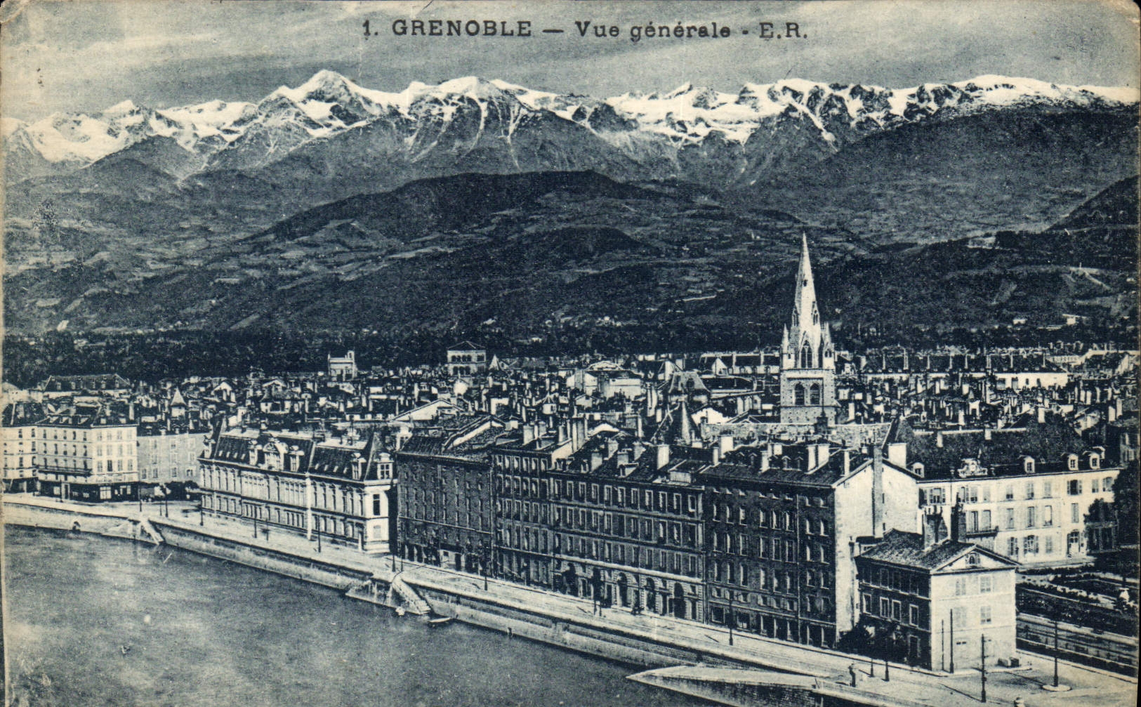 CPA Grenoble Vue generale 