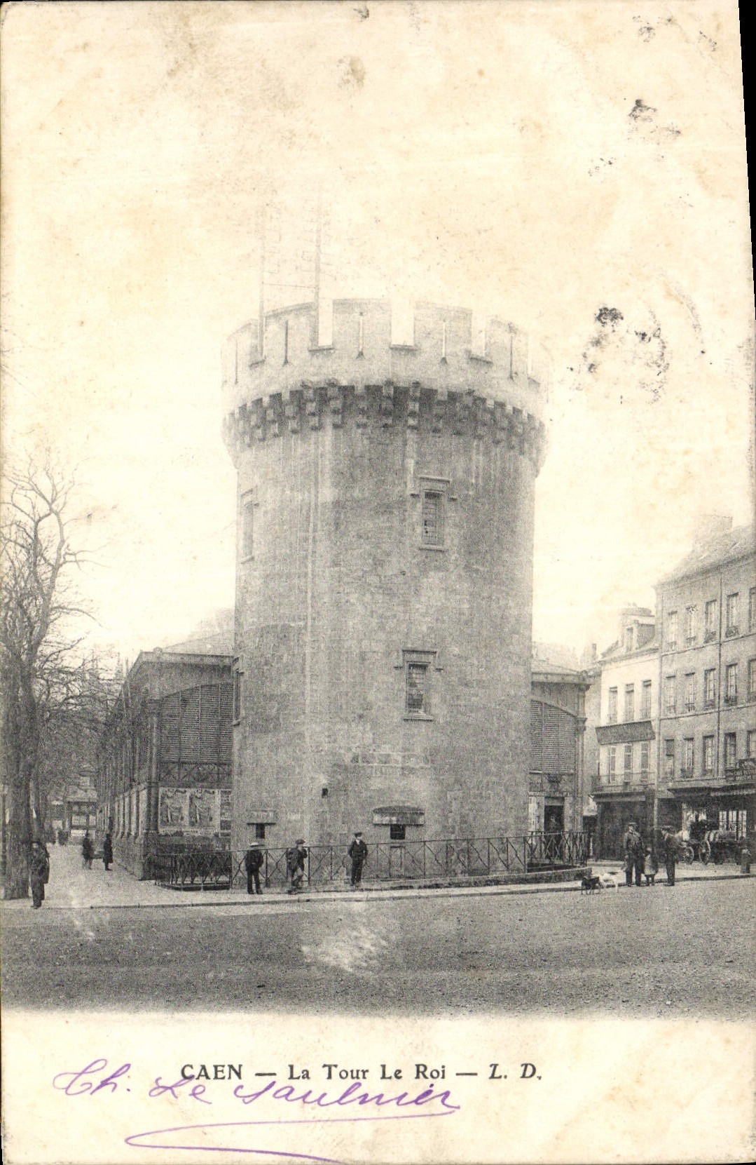 CPA Caen La Tour Le Roi 