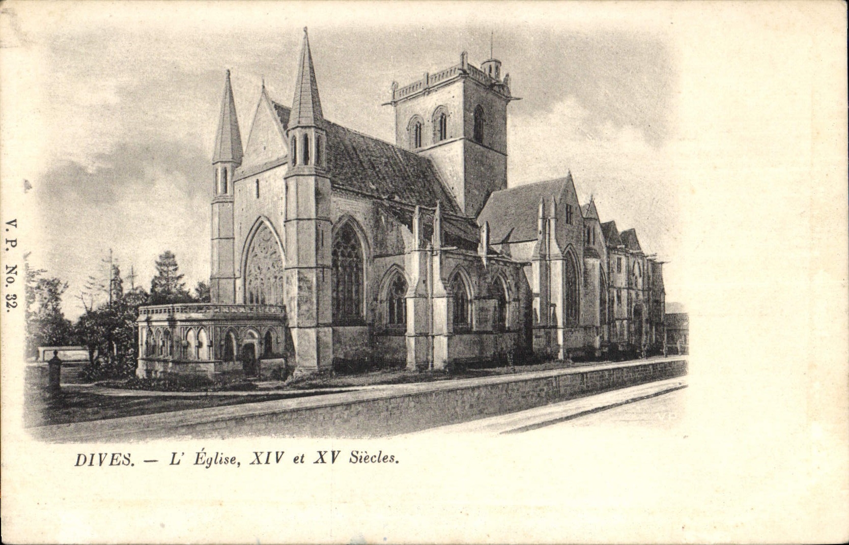 CPA Dives L'Eglise 