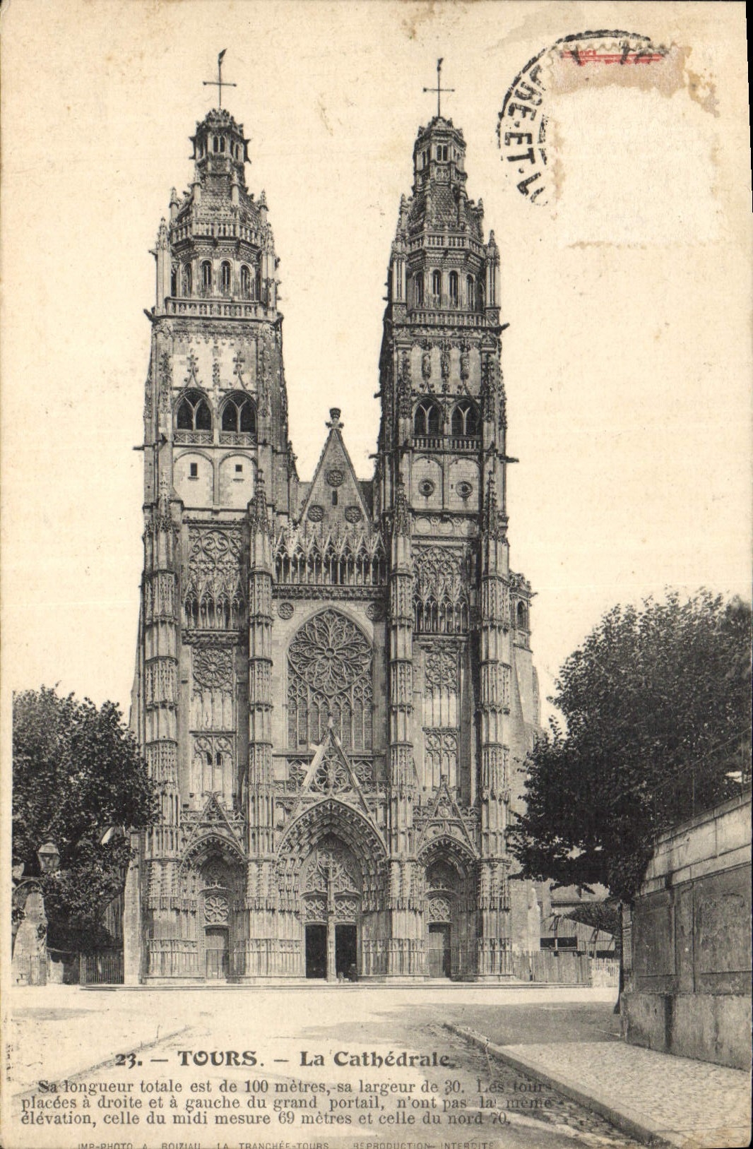 CPA Tours La Cathedrale 