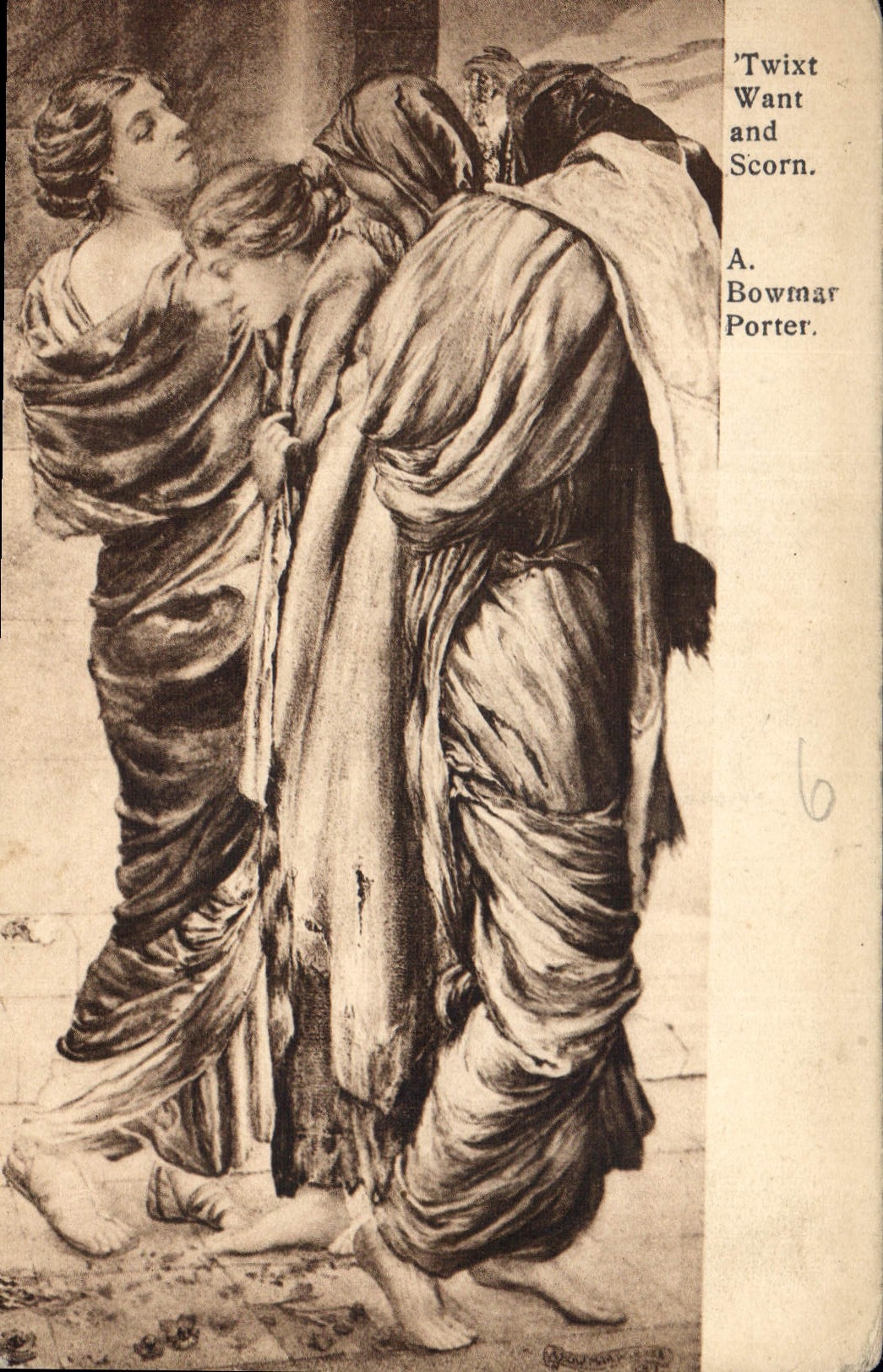 CPA Twixt want and Scorn A Bowmar Porter