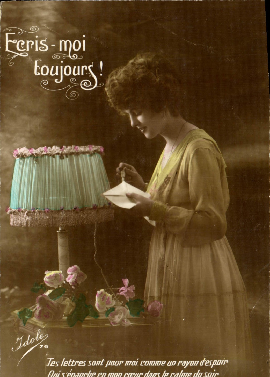 CPA Feris moi toujours Femme